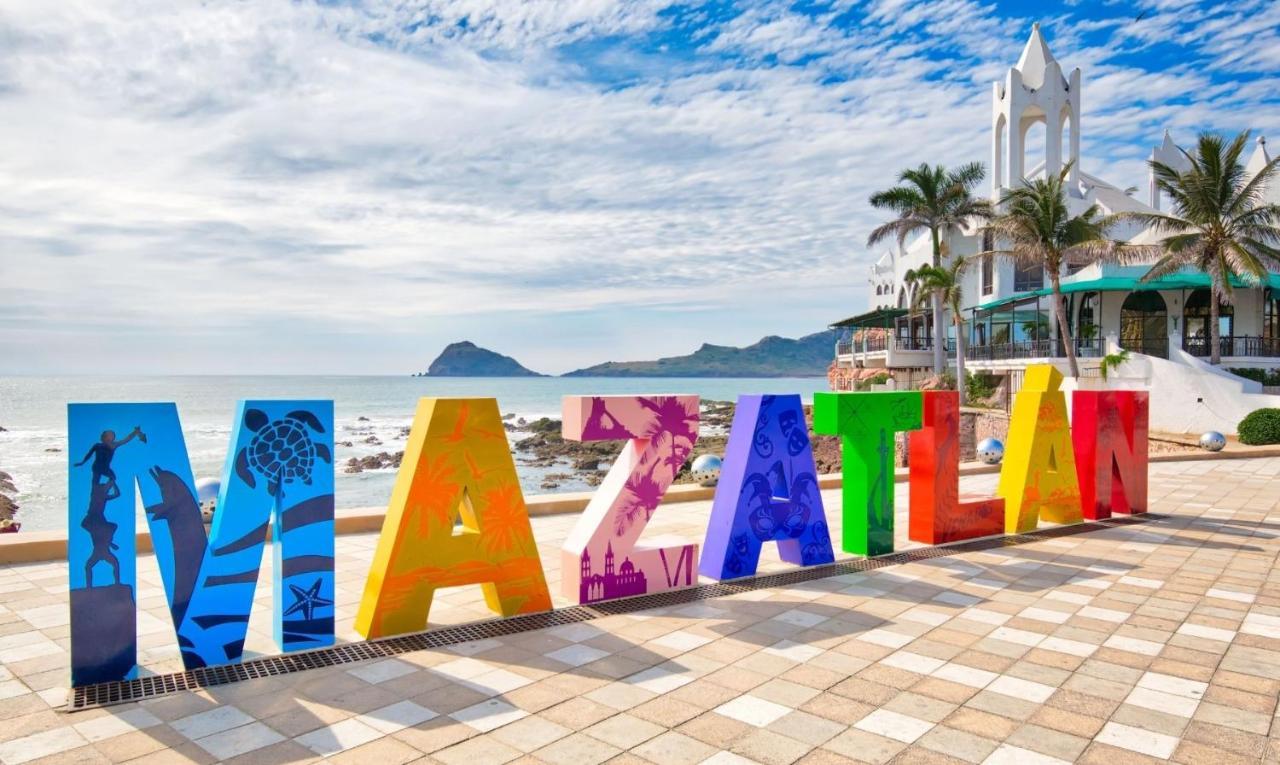 Ferienwohnung Excelente Departamento Con Alberca Cerca De Playa - Residencial Coto Mareta I Mazatlán Exterior foto