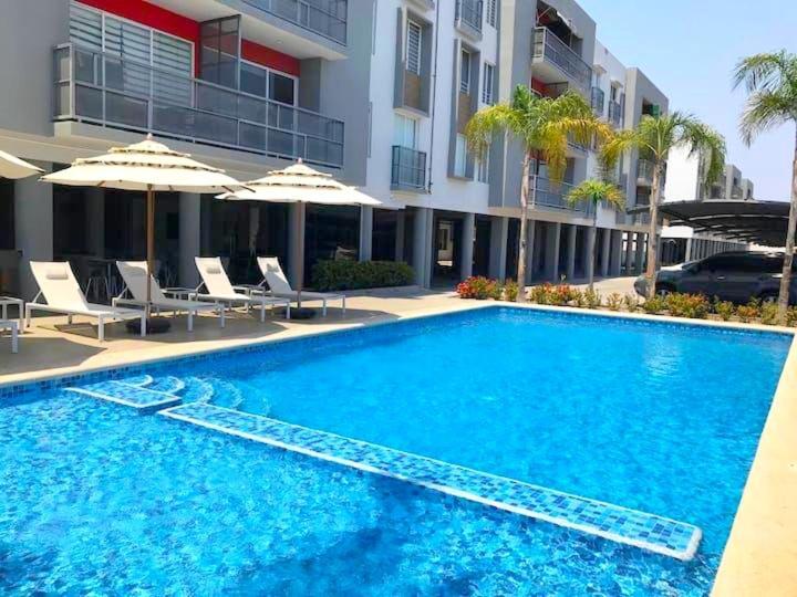 Ferienwohnung Excelente Departamento Con Alberca Cerca De Playa - Residencial Coto Mareta I Mazatlán Exterior foto